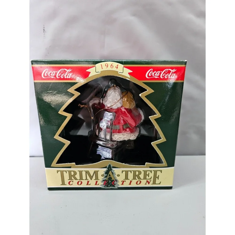 Coca Cola Trim A Tree Ornament 1995 1964 Things Go Better With Coke NIB